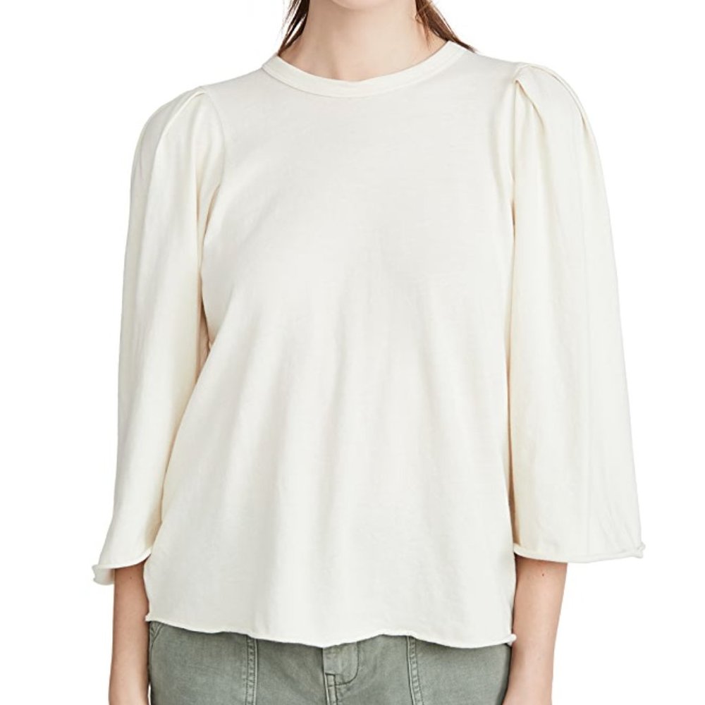 NWT The Great The Bell Sleeve Tee 0 - Picture 4 of 10